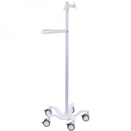 Spark Light Duty Tablet Multi-Purpose Pole Cart, Bright White SP3758562